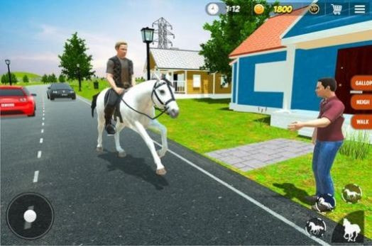 越野马的士模拟器(Offroad Horse Taxi Simulator game)游戏